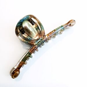 Free People Fine Hair Claw Multicolored